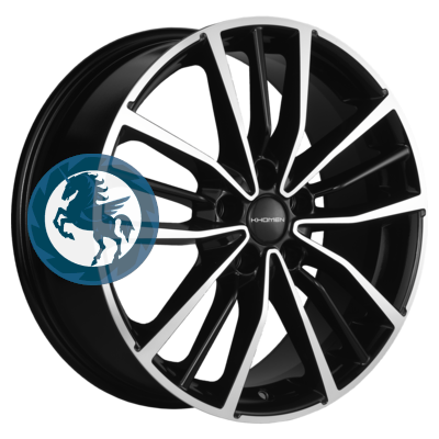  h0396793.  Khomen Wheels KHW1812 (Changan CS75 (Plus)) 718 5/114,3 ET45 60,1 Black-FP