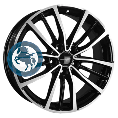   h0396958.  Khomen Wheels KHW1812 (Dargo/Jolion) 718 5/114,3 ET37 66,5 Black-FP