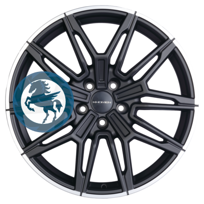   h0396960.  Khomen Wheels KHW1904 (3/4/5/6 series) OLD 8,519 5/120 ET30 72,6 Black matt MR