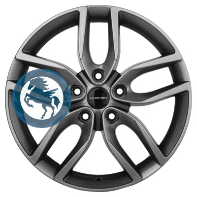   h0397910.  Khomen Wheels KHW1708 (Hyundai Creta) 6,517 5/114,3 ET49 67,1 Gray