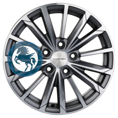  h0397923.  Khomen Wheels KHW1611 (Changan CS35) 6,516 5/110 ET46 63,3 Gray-FP