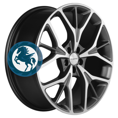   h0398199.  Khomen Wheels KHW2012 (Tugella New) 820 5/108 ET46 63,4 Gray-FP