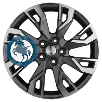   h0398658.  Khomen Wheels KHW1809 (CS75 Plus) 718 5/110 ET35 67,1 Gray-FP