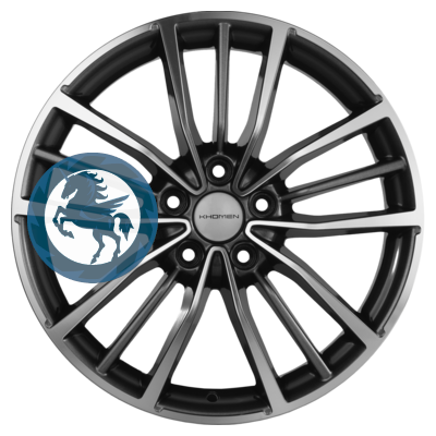   h0398667.  Khomen Wheels KHW2012 (FAW Bestune T99) 820 5/114,3 ET45 67,1 Black-FP