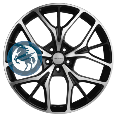   h0398669.  Khomen Wheels KHW2012 (Geely Monjaro (KX11)) 820 5/108 ET46 63,4 Black-FP