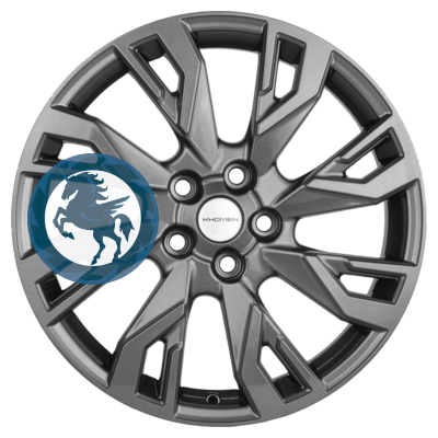   h0398670.  Khomen Wheels KHW1809 (Chery Tiggo 4/Tiggo 7 Pro) 718 5/108 ET33 60,1 Gray