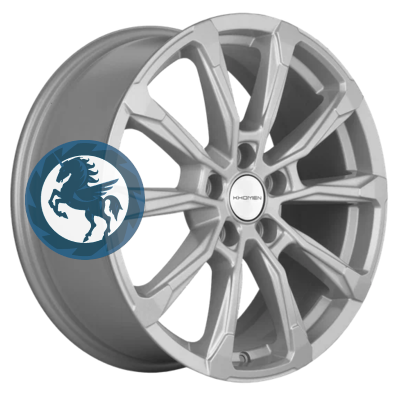   h0398672.  Khomen Wheels KHW1808 (Tugella/Jaguar XF/F-Pace) 7,518 5/108 ET46 63,4 F-Silver