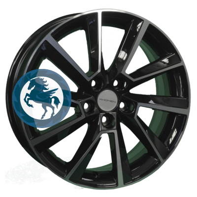   h0400184.  Khomen Wheels KHW1604 (Kamiq/Rapid/Scala) 616 5/100 ET38 57,1 Black-FP