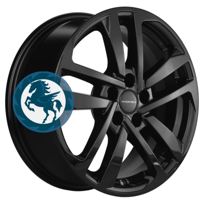   h0400192.  Khomen Wheels KHW1612 (Chery Tiggo 3/Tiggo 3 Pro) 6,516 5/108 ET45 60,1 Black