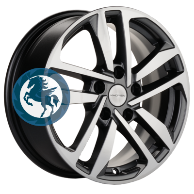   h0400708.  Khomen Wheels KHW1612 (Octavia A7) 6,516 5/112 ET46 57,1 Gray-FP