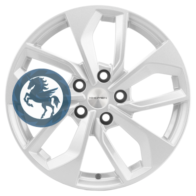   h0400709.  Khomen Wheels KHW1703 (CX-5/i40/X-Trail) 717 5/114,3 ET45 67,1 F-Silver