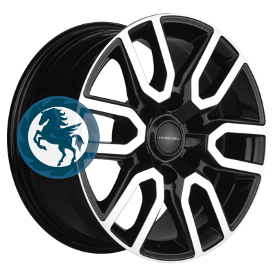   h0400795.  Khomen Wheels KHW1723 (Tank 300) 817 6/139,7 ET36 100,1 Black-FP