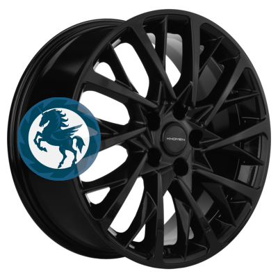 Фотография товара h0400797. Диск Khomen Wheels KHW1804 (DFM AX7/580/Evolute i-Pro) 7,5х18 5/108 ET45 65,1 Black