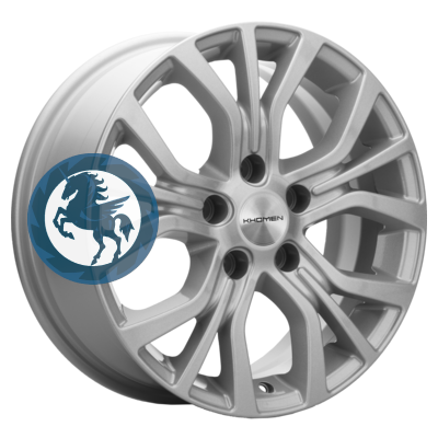   h0400802.  Khomen Wheels KHW1608 (Geely Coolray) 6,516 5/114,3 ET45 54,1 F-Silver
