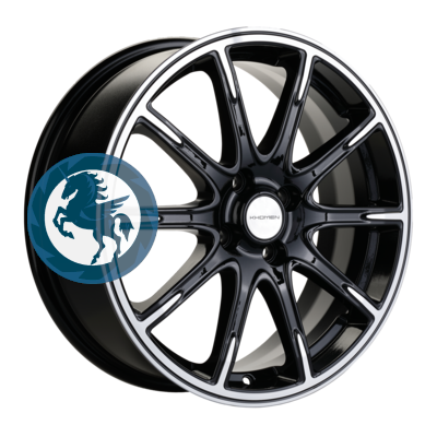   h0401009.  Khomen Wheels KHW1707 (Lada Vesta) 6,517 4/100 ET50 60,1 Black-FP