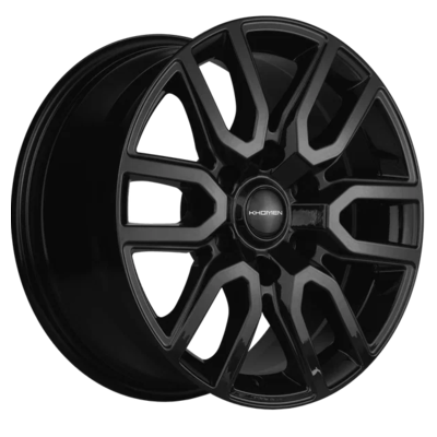 ���������� ������ h0401012. ���� Khomen Wheels KHW1723 (Fortuner/Hilux) 8�17 6/139,7 ET30 106,1 Black