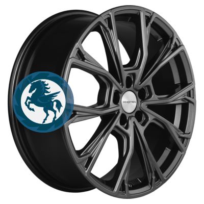 Фотография товара h0401014. Диск Khomen Wheels KHW1907 (Geely Monjaro/Tugella) 7,5х19 5/108 ET46 63,4 Gray