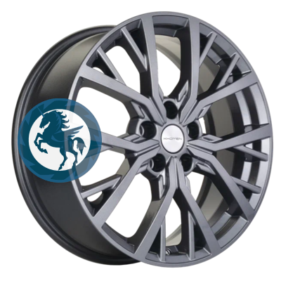   h0401049.  Khomen Wheels KHW1806 (Changan/Geely/Lexus/Suzuki/Toyota) 718 5/114,3 ET35 60,1 Gray