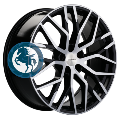   h0401063.  Khomen Wheels KHW2005 (3 Series) 8,520 5/120 ET33 72,6 Black-FP