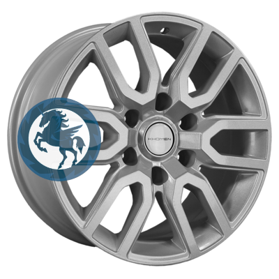   h0401478.  Khomen Wheels KHW1723 (JAC T6 Pickup) 817 6/139,7 ET30 106,1 F-Silver