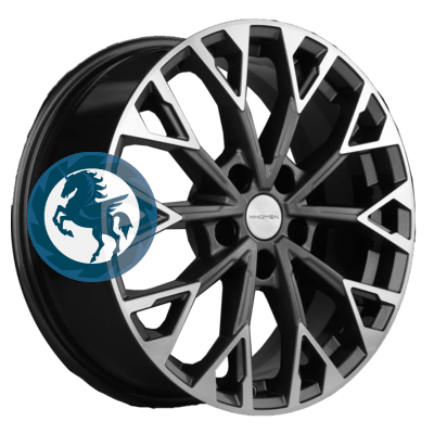   h0401521.  Khomen Wheels KHW1718 (Qashqai) 717 5/114,3 ET40 66,1 Gray-FP