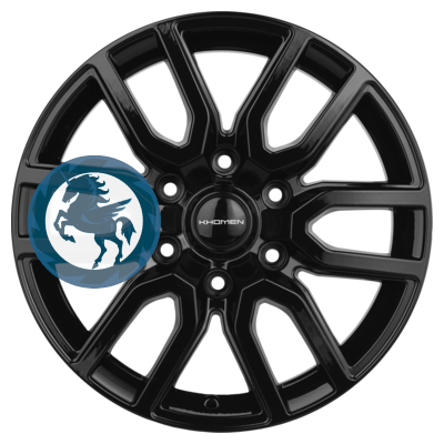   h0401675.  Khomen Wheels KHW1723 (Hyundai H-1/Staria) 817 6/139,7 ET50 92,5 Black