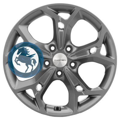   h0401682.  Khomen Wheels KHW1702 (ASX) 717 5/114,3 ET46 67,1 Gray