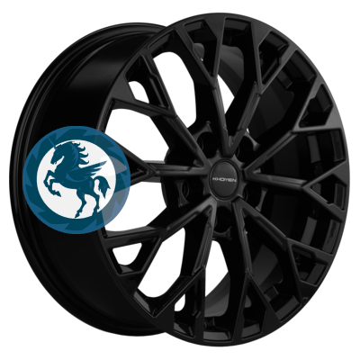   h0401713.  Khomen Wheels KHW1718 (Dongfeng 580) 717 5/110 ET45 67,1 Black