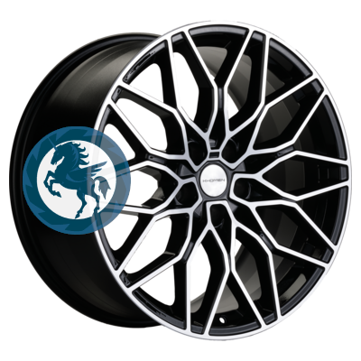   h0401721.  Khomen Wheels KHW1813 (Qashqai) 718 5/114,3 ET40 66,1 Black-FP