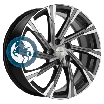   h0401729.  Khomen Wheels KHW1901 (Changan Uni-k) 7,519 5/114,3 ET35 60,1 Gray-FP
