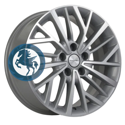   h0401771.  Khomen Wheels KHW1717 (CX-5/i40/X-Trail) 717 5/114,3 ET45 67,1 F-Silver-FP