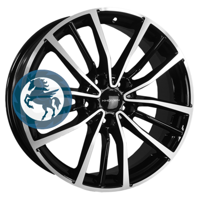 Фотография товара h0401819. Диск Khomen Wheels KHW1812 (Outlander) 7х18 5/114,3 ET38 67,1 Black-FP
