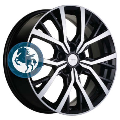   h0401838.  Khomen Wheels KHW1806 (Chery Tiggo 3/Tiggo 3 Pro) 718 5/108 ET45 60,1 Black-FP