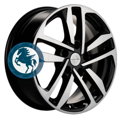   h0401839.  Khomen Wheels KHW1612 (Astra) 6,516 5/115 ET41 70,2 Black-FP