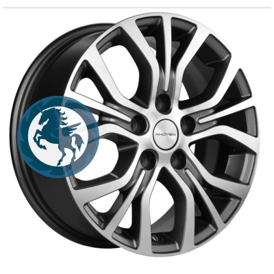   h0402108.  Khomen Wheels KHW1608 (Multivan) 6,516 5/120 ET38 65,1 Gray-FP