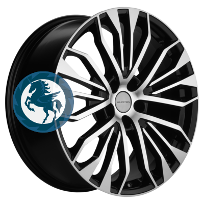   h0402396.  Khomen Wheels KHW2009 (Lexus RX (new)) 8,520 5/114,3 ET35 60,1 Black-FP