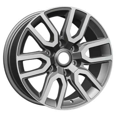   h0402506.  Khomen Wheels KHW1723 (Fortuner/Hilux) 817 6/139,7 ET30 106,1 Gray-FP