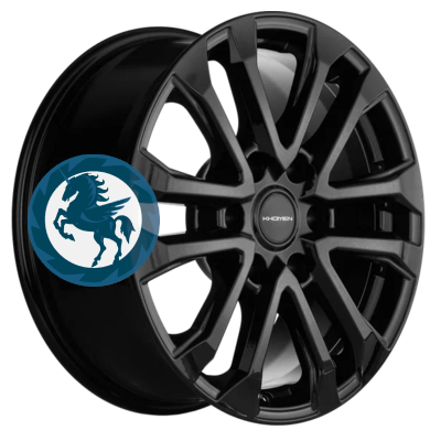   h0402668.  Khomen Wheels KHW1805 (JAC T6 Pickup) 7,518 6/139,7 ET30 106,1 Black