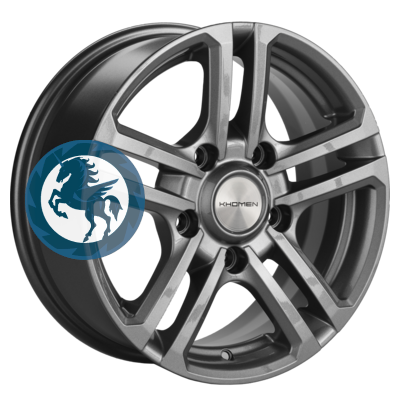   h0402744.  Khomen Wheels KHW1602 (Niva 4x4) 6,516 5/139,7 ET40 98,5 Gray