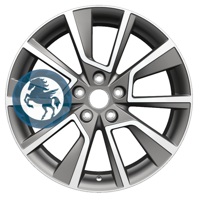   h0402745.  Khomen Wheels KHW1802 (CX-5/Seltos) 718 5/114,3 ET50 67,1 Gray-FP