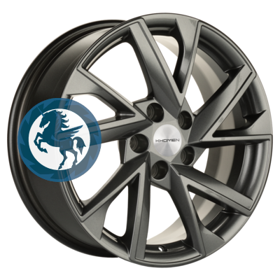   h0402923.  Khomen Wheels KHW1714 (Changan CS35 Plus) 717 5/110 ET46 63,3 Gray