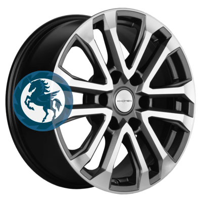   h0403022.  Khomen Wheels KHW1805 (L200) 7,518 6/139,7 ET38 67,1 Gray-FP
