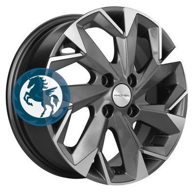   h0403095.  Khomen Wheels KHW1402 (Honda Civic) 5,514 4/100 ET45 56,1 Gray-FP