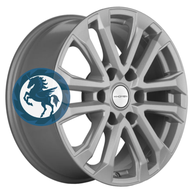   h0403117.  Khomen Wheels KHW1805 (Tank 300/500) 7,518 6/139,7 ET36 100,1 F-Silver