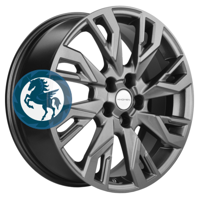   h0403178.  Khomen Wheels KHW1809 (CS35/CS35 Plus) 718 5/110 ET50 63,3 Gray