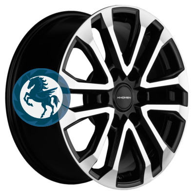   h0403187.  Khomen Wheels KHW1805 (Mohave) 7,518 6/114,3 ET38 67,1 Black-FP