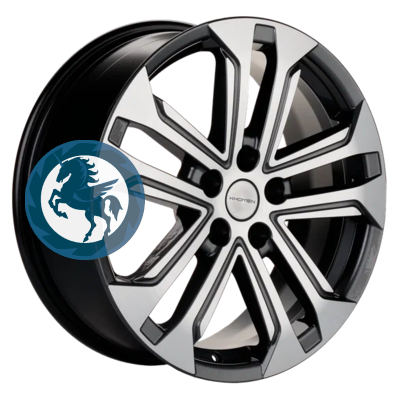   h0403616.  Khomen Wheels KHW1803 (Chery Tiggo 4/Tiggo 7 Pro) 718 5/108 ET33 60,1 Gray-FP