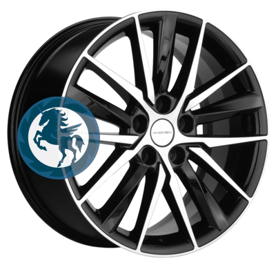   h0403882.  Khomen Wheels KHW1807 (Passat) 818 5/112 ET48 57,1 Black-FP