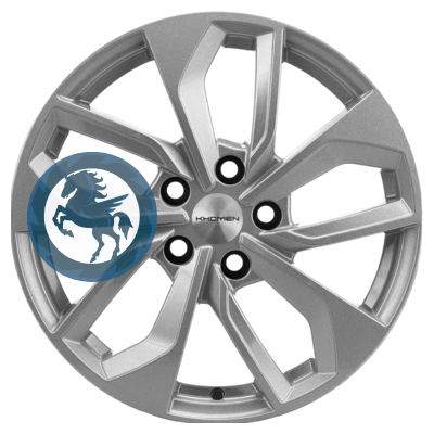   h0403886.  Khomen Wheels KHW1703 (Kodiaq/Tiguan) 717 5/112 ET40 57,1 F-Silver