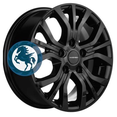   h0404055.  Khomen Wheels KHW1608 (Alphard) 6,516 5/114,3 ET38 60,1 Black